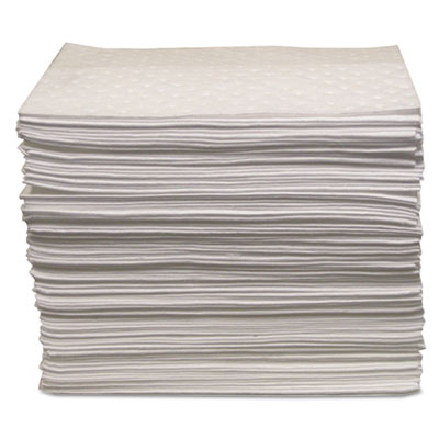 Anchor Brand Oil Only Sorbent Pad 15"x17", Heavy-Weight (ANRABBPO100)