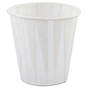 Genpak Paper Drinking Cups, 3.5oz, White, 2500/carton (W450F)