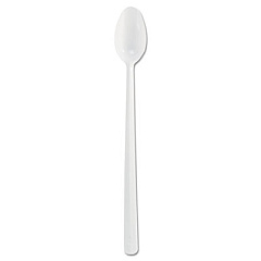Dart Bonus Polypropylene Utensils, 8", Spoon, White, 1000/Carton (SO8BW)