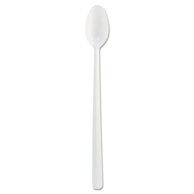 Dart Bonus Polypropylene Utensils, 8", Spoon, White, 1000/Carton (SO8BW)