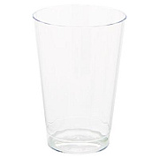 WNA Classic Crystal Plastic Tumblers, 12 oz, Clear, Fluted, Tall, 20/Pack, 12 Packs/Carton (CC12240)