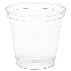 WNA Comet Plastic Portion/Shot Glass, 1 oz, Clear, 50/Pack, 50 Packs/Carton (P10)