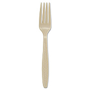 Dart Sweetheart Guildware Polystyrene Forks, Champagne, 1000/Carton (GD5FK)