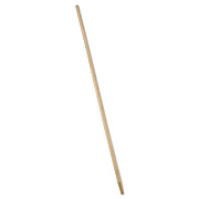 Rubbermaid Commercial Tapered-Tip Wood Broom/Sweep Handle, 60", Natural (6362)