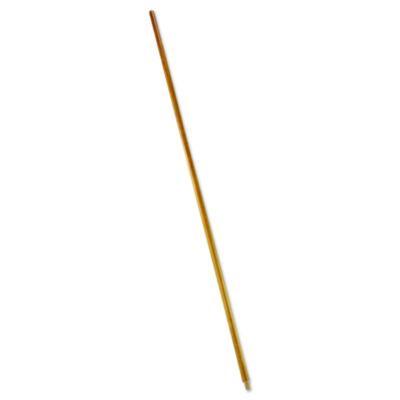 Rubbermaid Commercial Wood Threaded-Tip Broom/Sweep Handle, 0.94" dia x 60", Natural (6361)