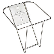 Rubbermaid Commercial SCOOP HOLDER BRACKET, STAINLESS STEEL, 7.5W X 10D X 5.4D (9F43)