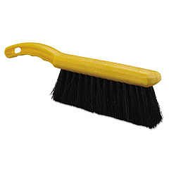 Rubbermaid Commercial Tampico-Fill Countertop Brush, Plastic, 8", Yellow Handle (6341BLA)