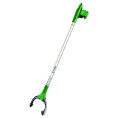 Unger Nifty Nabber Trigger-Grip Extension Arm, 32", Aluminum/Green (NT080)
