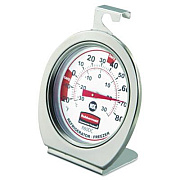 Rubbermaid Commercial Refrigerator/Freezer Monitoring Thermometer, -20F to 80F (R80DC)