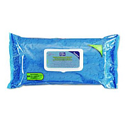 Sani Professional Hygea Adult Wash Cloths, 1-Ply, 9.5 x 11.5, Unscented, White, 60 Wipes/Tub, 6 Tubs/Carton (J14143)