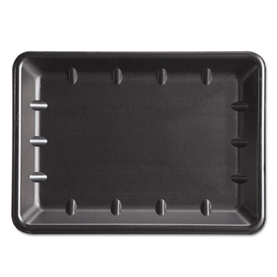 Genpak SUPERMARKET TRAY, WESTCOAST SUPERMARKET ONLY, 10 X 14 X 1.25, BLACK 100/CARTON (W1014BK)