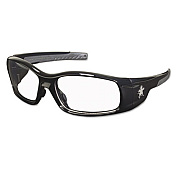 MCR Safety Swagger Safety Glasses, Frameless, Clear Single Lens (SR110)