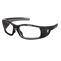 MCR Safety Swagger Safety Glasses, Frameless, Clear Single Lens (SR110)