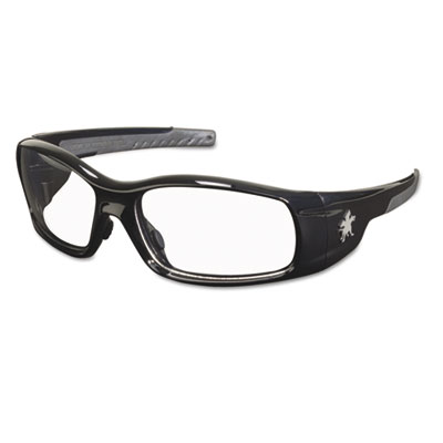 MCR Safety Swagger Safety Glasses, Frameless, Clear Single Lens (SR110)