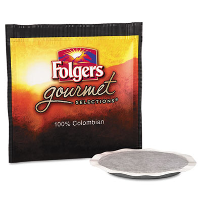 Folgers Gourmet Selections Coffee Pods, 100% Colombian, 18/box (63100)