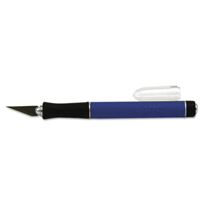 X-ACTO X3000 Rubber-Barrel Hobby Knife, Three #11 Blades, Black (X3730Q)
