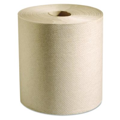 Marcal PRO 100% Recycled Hardwound Roll Paper Towels, 1-Ply, 7.88" x 800 ft, Natural, 6 Rolls/Carton (P728N)