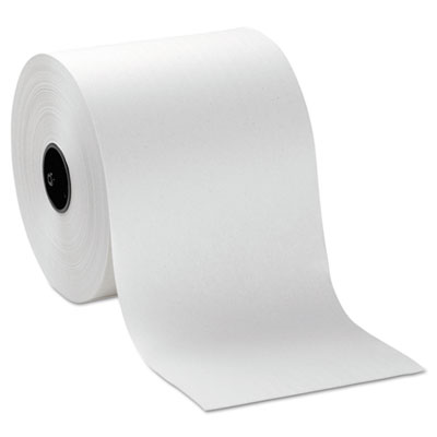 Georgia Pacific Professional Hardwound Roll Paper Towels, 7" X 1000ft, White, 6 Rolls/carton (26910)