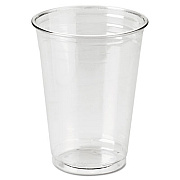 Dixie Clear Plastic PETE Cups, 10 oz, WiseSize, 25/Pack, 20 Packs/Carton (CP10DX)