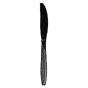 Dart Guildware Heavyweight Plastic Knives, Black, 1000/Carton (GDR6KN)