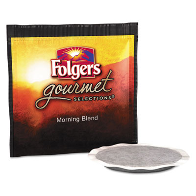 Folgers Gourmet Selections Coffee Pods, Morning Blend, 18/box (63104)