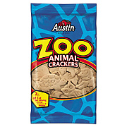 Austin Zoo Animal Crackers, Original, 2 oz Pack, 80/Carton (40975)