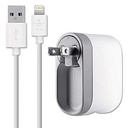 Belkin F8J032TT04 2.1 Amp Swivel Charger with Lightning Cable