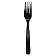 GEN Heavyweight Cutlery, Forks, 7", Polypropylene, Black, 1000/carton (GENHYBFK)