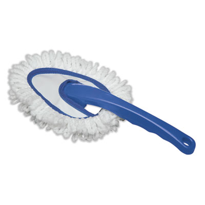 AbilityOne 7920015868009, SKILCRAFT, Mini Microfiber Duster, 5" x 7", Blue Handle