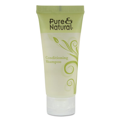 Pure & Natural Conditioning Shampoo, Fresh Scent, 0.75 oz, 288/Carton (750)