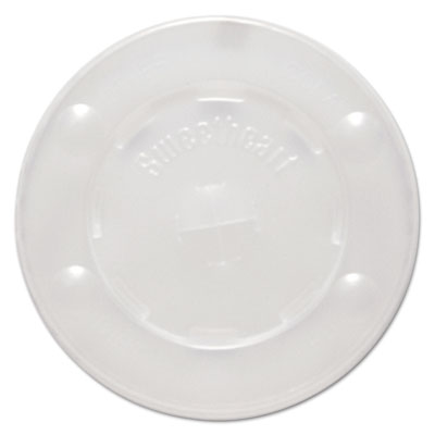 Dart Polystyrene Cold Cup Lids, Fits 12 oz Cups, Translucent, 125/Pack, 16 Packs/Carton (L12BLN)