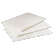 Scotch-Brite PROFESSIONAL Light-Duty Cleansing Pad 98, 6 x 9, White, 20/Pack, 3 Packs/Carton