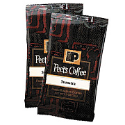 Peet's Coffee & Tea Coffee Portion Packs, Sumatra, 2.5 Oz Frack Pack, 18/box (504917)