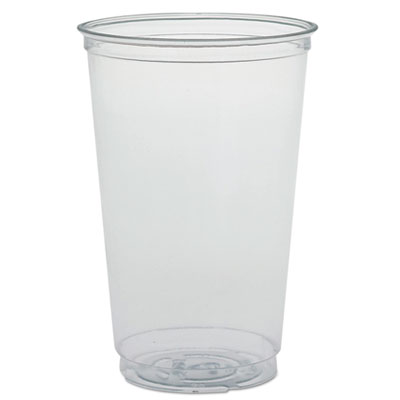 Dart Ultra Clear Pete Cold Cups, 20 Oz, Clear (TN20)