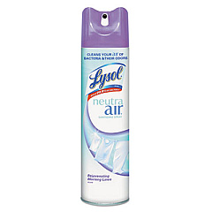 LYSOL Neutra Air SANITIZING SPRAY, REJUVENATING MORNING LINEN, 10 OZ AEROSOL, 12/CARTON (79196)