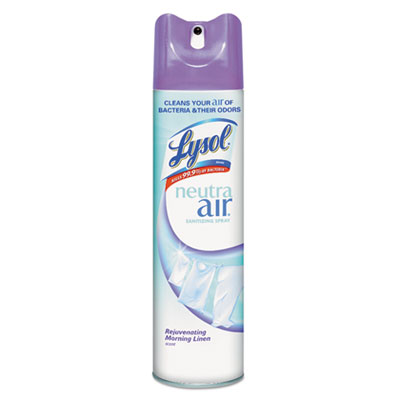 LYSOL Neutra Air SANITIZING SPRAY, REJUVENATING MORNING LINEN, 10 OZ AEROSOL, 12/CARTON (79196)