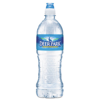 Deer Park Natural Spring Water, 23.6 Oz Bottle, 24 Bottles/carton (828453)