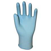 Impact DIVERSAMED DISPOSABLE POWDER-FREE EXAM NITRILE GLOVES, BLUE, LARGE, 100/BOX, 10 BOXES/CARTON (8645L)