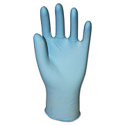 Impact DIVERSAMED DISPOSABLE POWDER-FREE EXAM NITRILE GLOVES, BLUE, MEDIUM, 100/BOX, 10 BOXES/CARTON (8645M)