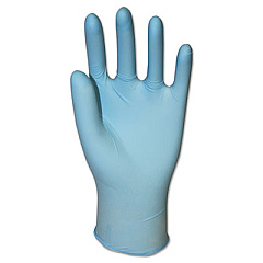Impact DIVERSAMED DISPOSABLE POWDER-FREE EXAM NITRILE GLOVES, BLUE, MEDIUM, 100/BOX, 10 BOXES/CARTON (8645M)