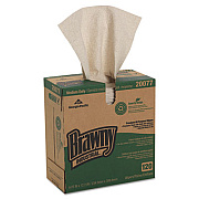 Georgia Pacific Professional Brawny Industrial Med Duty Premium Drc Wipers, 12 2/10x9 1/4, 120/bx, 10/ct (20077)