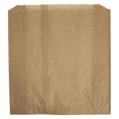 Rubbermaid Commercial Waxed Napkin Receptacle Liners, 2.75" x 8.75" x 8.5", Brown, 250/Carton (6141)