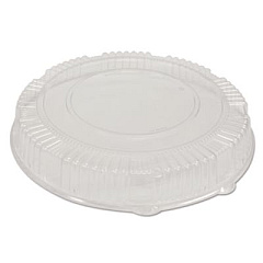 WNA Caterline Dome Lids, 18" Diameter x 2.75" h, Clear, Plastic, 25/Carton (A18PETDM)
