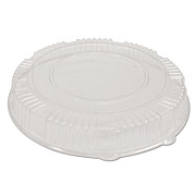 WNA Caterline Dome Lids, 16" Diameter x 2.75" h, Clear, Plastic, 25/Carton (A16PETDM)