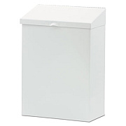 HOSPECO Feminine Hygiene Product Waste Receptacle, Metal, White (ND1W)