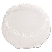 WNA Caterline Dome Lids, 12" Diameter x 2.75" h, Clear, Plastic, 25/Carton (A12PETDM)