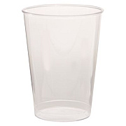 WNA Comet Plastic Tumbler, Tall, 7 oz, Clear, 25/Pack, 20 Packs/Carton (T7T)