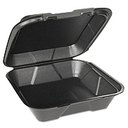 Genpak SN200VW3L Snap-It Vented Hinged Containers