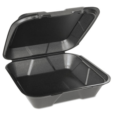 Genpak SN200VW3L Snap-It Vented Hinged Containers