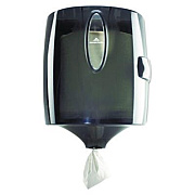 Georgia Pacific Professional Center-Pull Paper Towel Dispenser, 9.9 x 10 x 10.5, Translucent Smoke (54050)